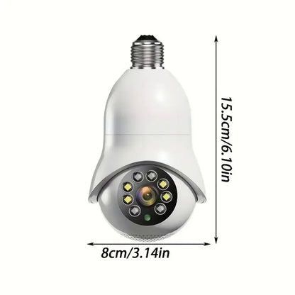 Lightbulb Security Camera Outdoor Wifi Video Surveillance 1080P Camera Home Security Monitor Full Color Night Visi Camera