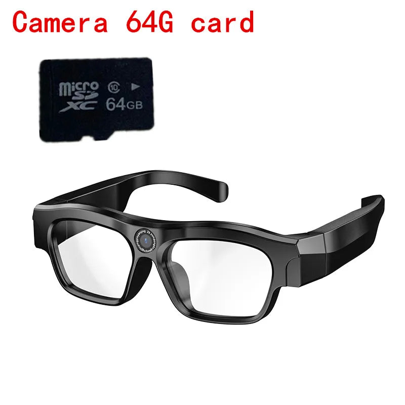 New 2K/4K Smart Glasses, High-Definition Sports Camera Glasses, Outdoor Wireless Bluetooth Recording, Sunglasses, Micro Camera ﻿